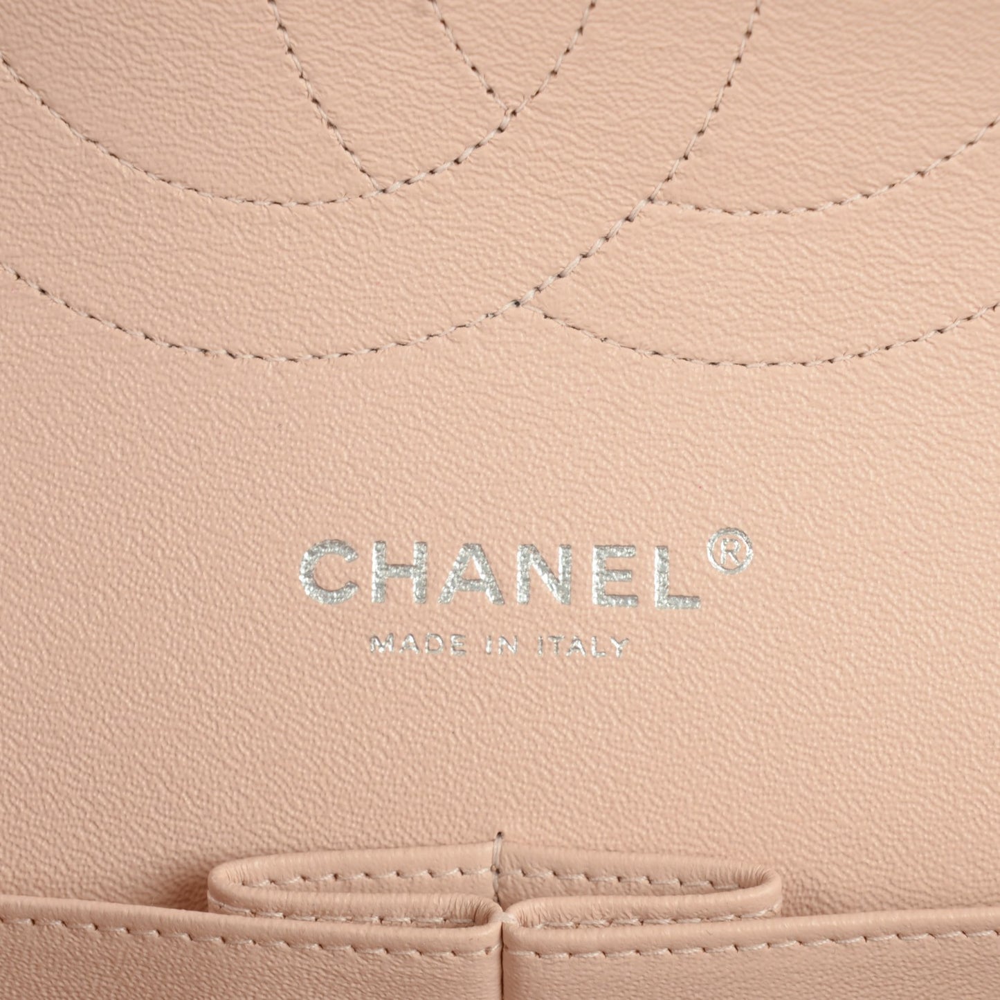 Caviar Quilted Jumbo Double Flap Light Pink