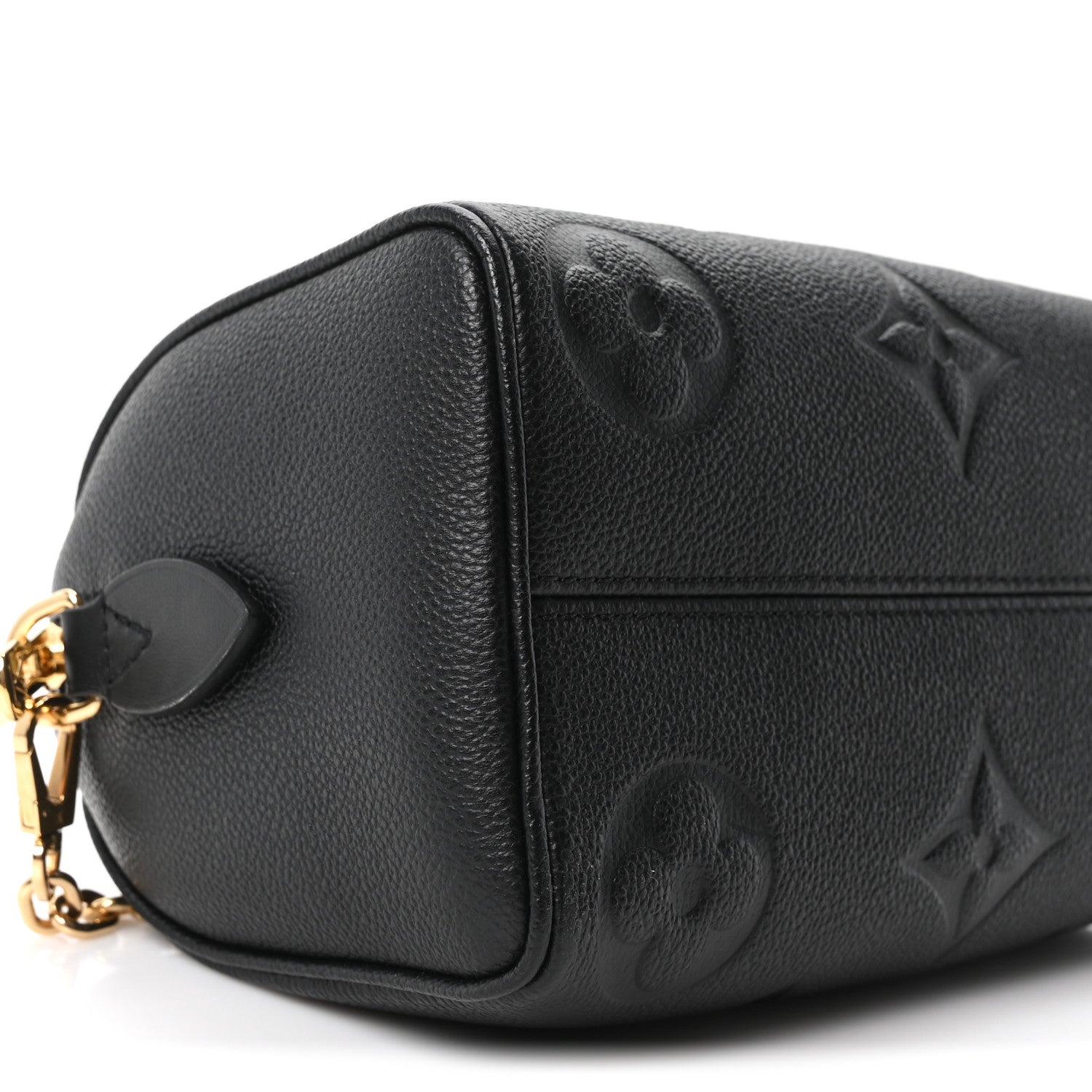 Louis Vuitton Empreinte Monogram Giant Speedy Bandouliere 20 Black 8 of 9
