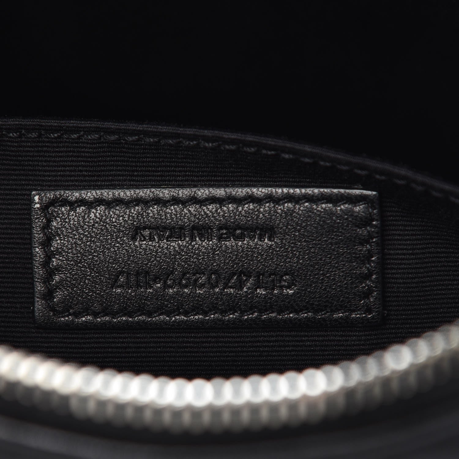 Saint Laurent Lambskin Monogram Small Lou Camera Bag Black 7 of 9