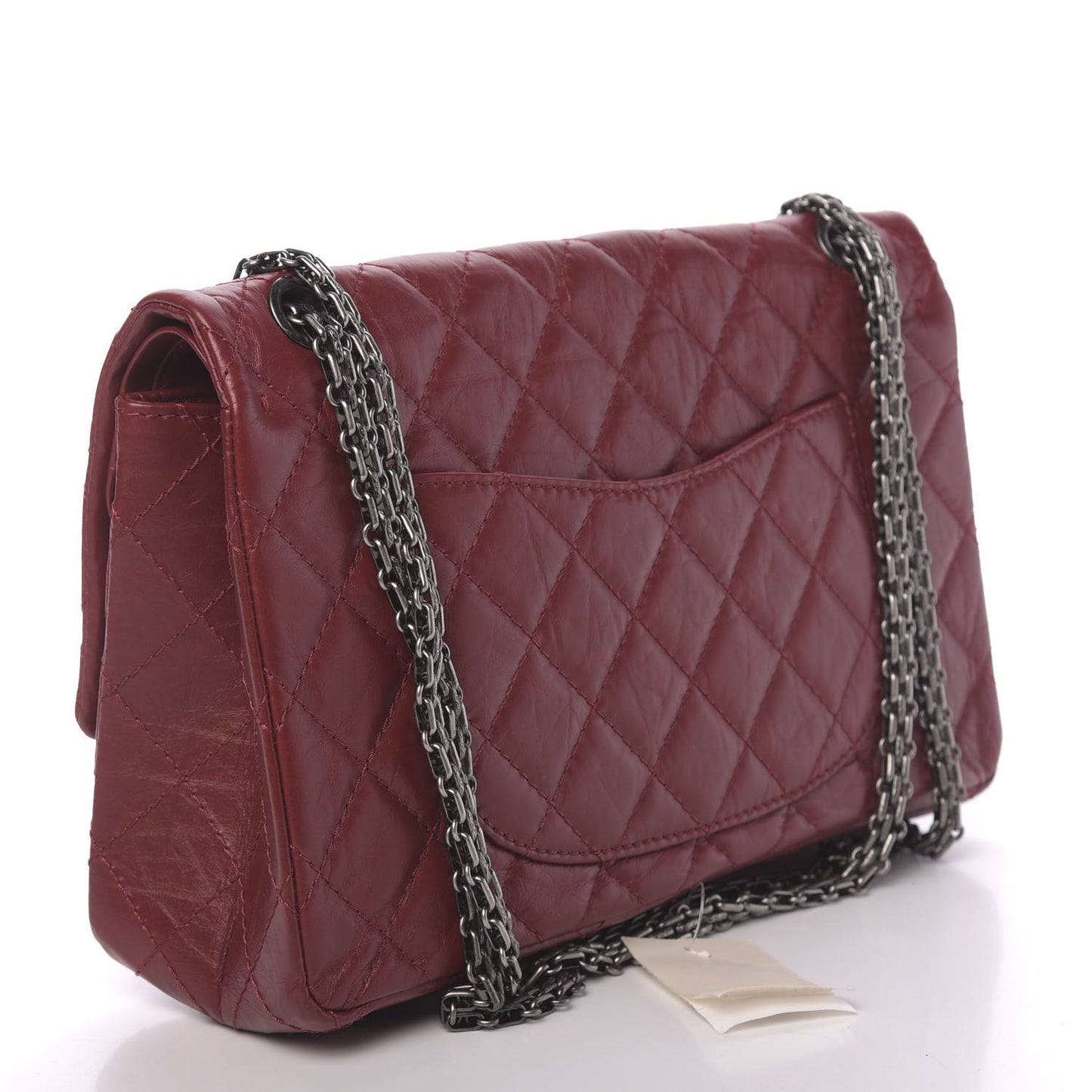Aged Calfskin Quilted 2.55 Reissue 226 Flap Red