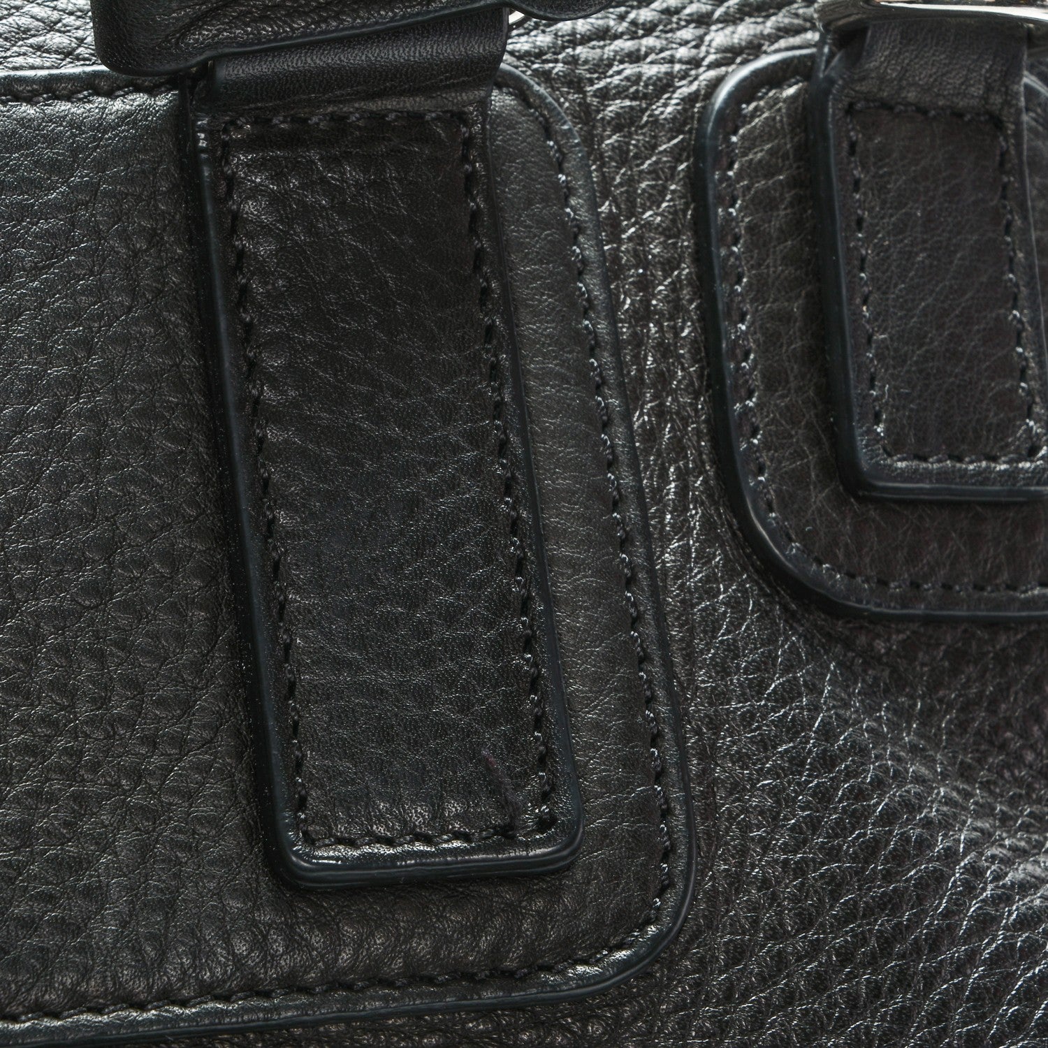 Givenchy Waxy Grained Calfskin Medium Pandora Pure Flap Bag Black 9 of 9
