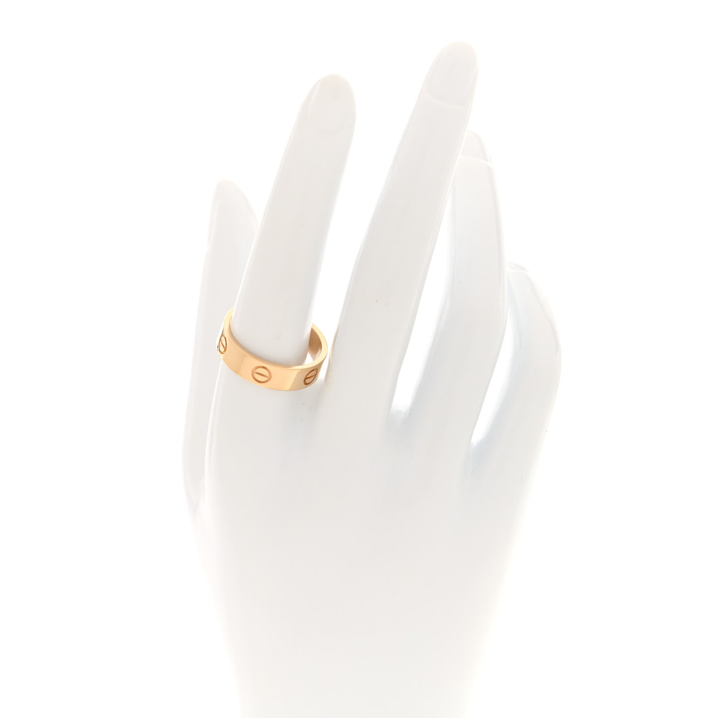 18K Yellow Gold 5.5mm LOVE Ring 59 8.75