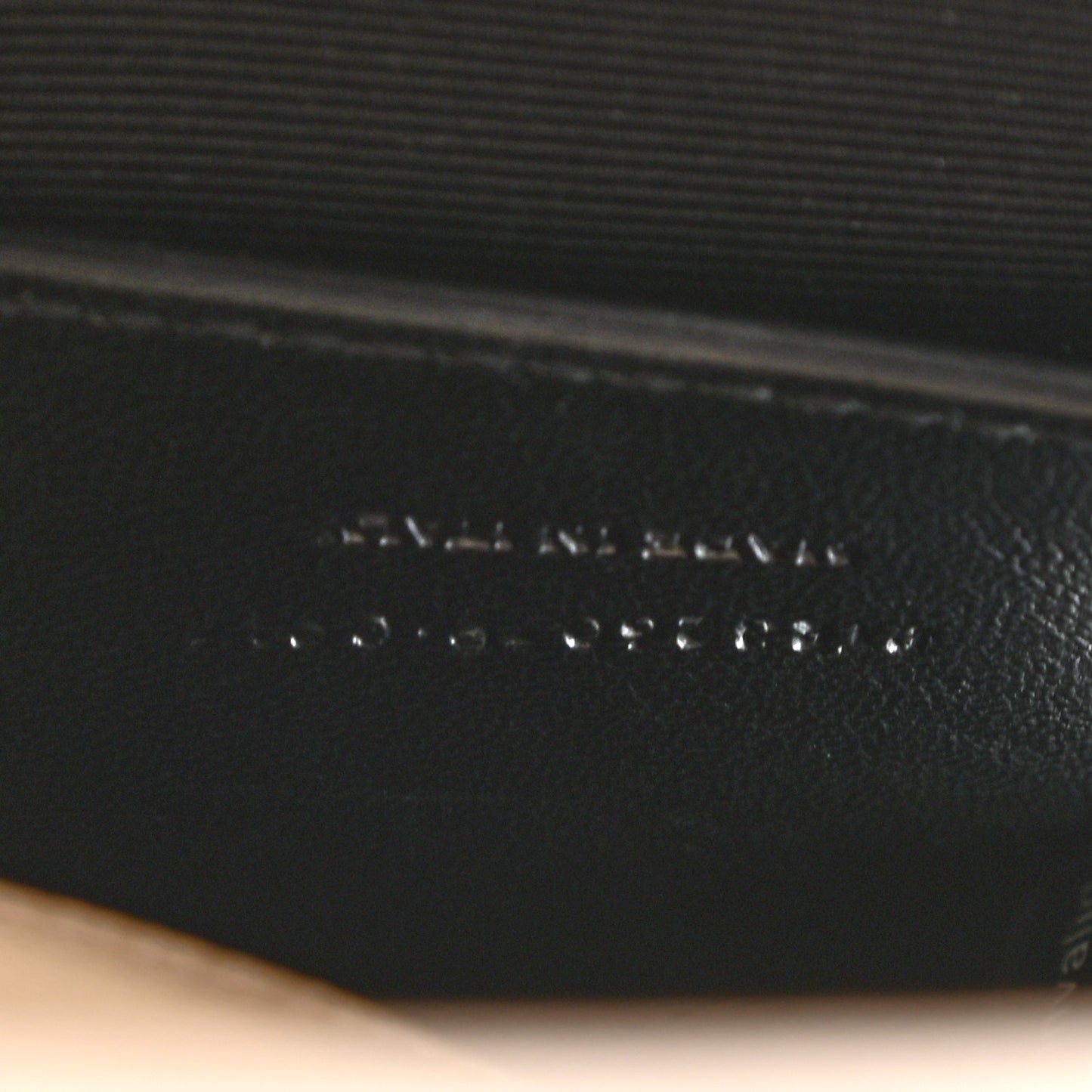 Grain De Poudre Classic Monogram Cassandre Clutch Nude