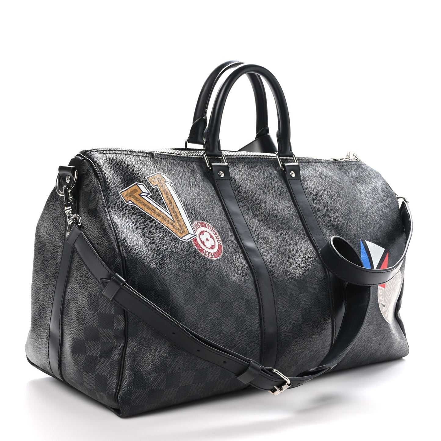 Damier Graphite LV League Keepall Bandouliere 45