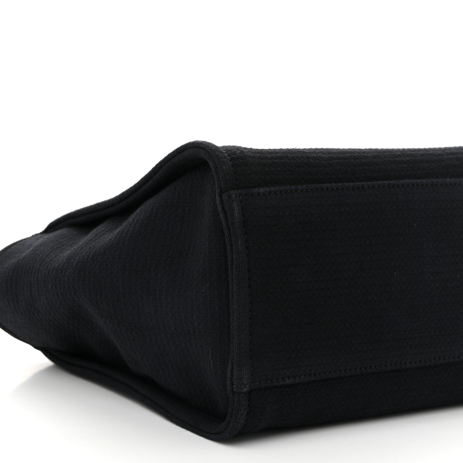 Chanel Mixed Fibers Small Deauville Tote Black 10 of 11