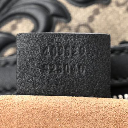 Gucci GG Supreme Monogram Arabesque Small Boston Black 7 of 11