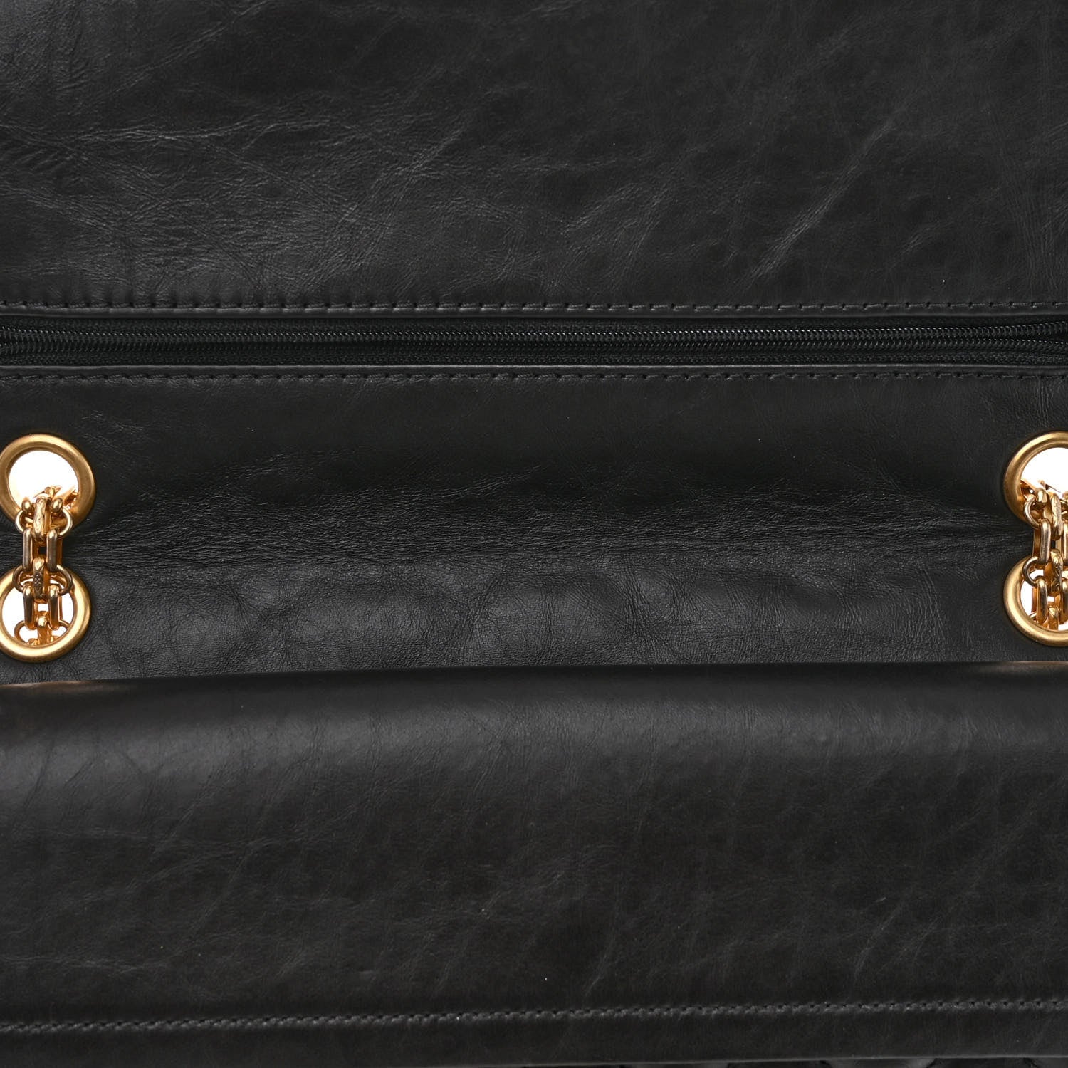 Chanel Aged Calfskin Quilted 2.55 Reissue 226 Flap Black 11 of 11