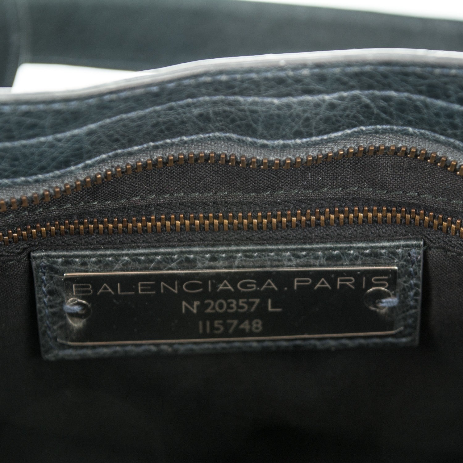 Balenciaga Agneau Classic Hardware City Anthracite 7 of 8