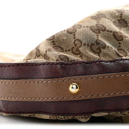 Gucci Monogram Large GG Twins Hobo Dark Brown 9 of 13