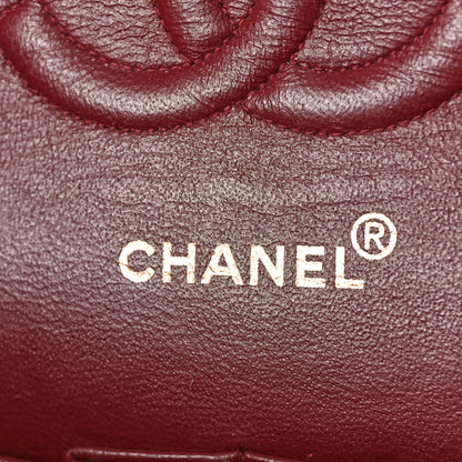 Chanel Lambskin Quilted Medium Double Flap Black 6 of 11