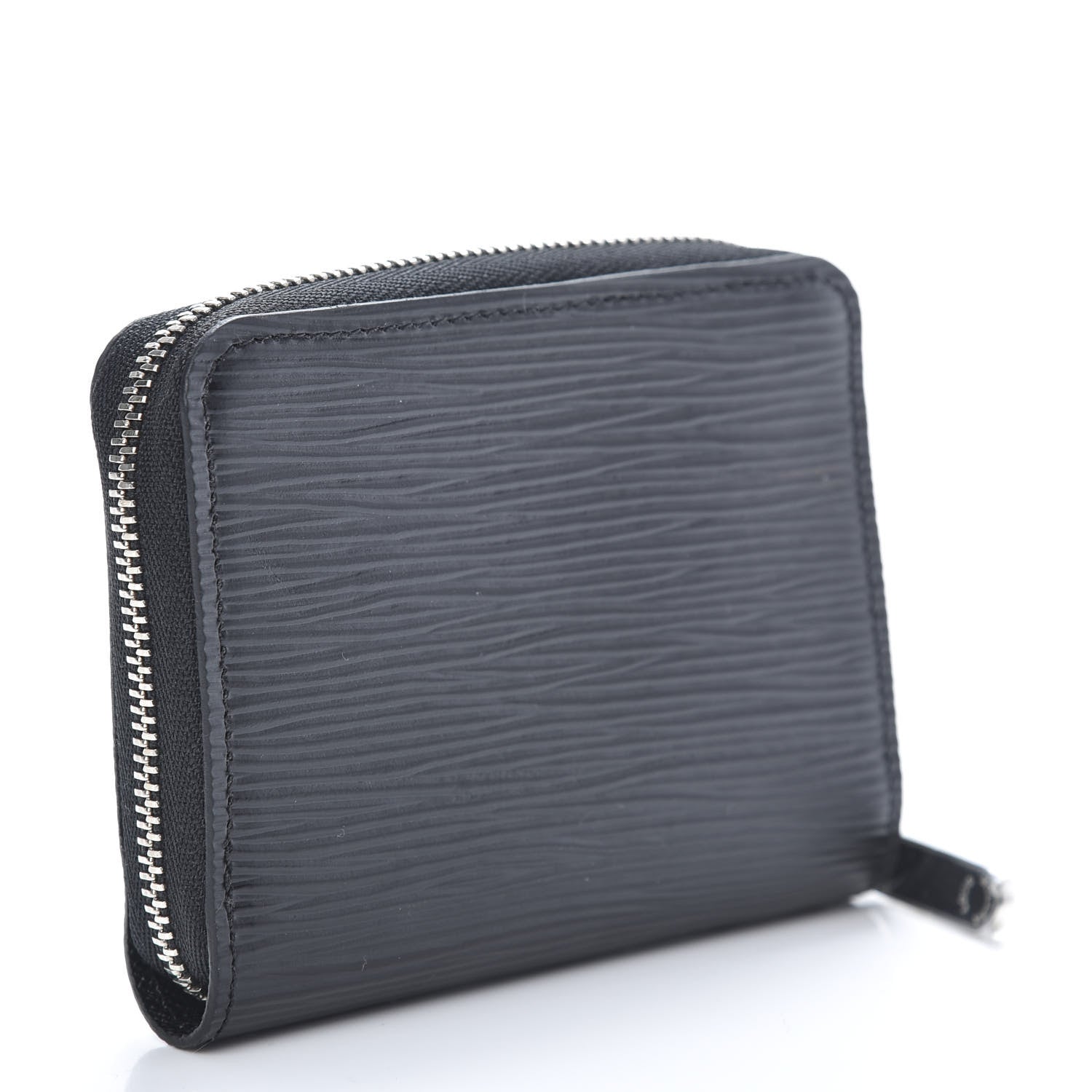 Louis Vuitton Epi Zippy Coin Purse Black 3 of 7
