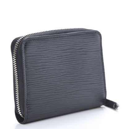 Louis Vuitton Epi Zippy Coin Purse Black 3 of 7