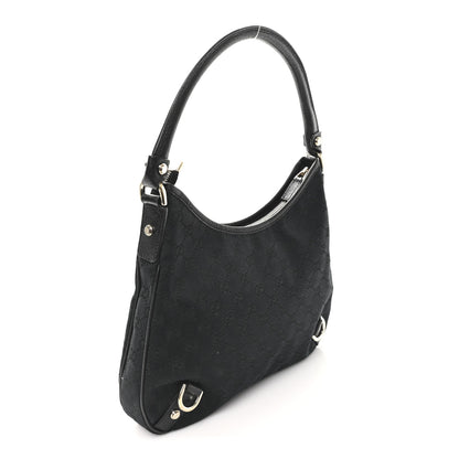 Gucci Monogram Medium Abbey D Ring Hobo Black 3 of 10