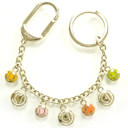 Christian Dior Ornament Key Chain Bag Charm Multicolor 1 of 4
