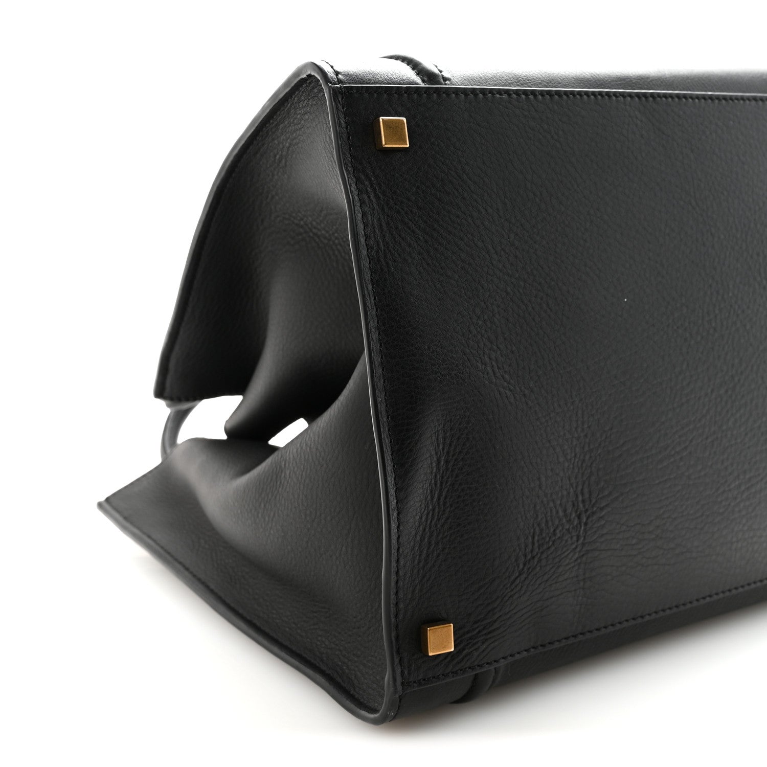 Celine Supple Calfskin Medium Phantom Luggage Black 8 of 9