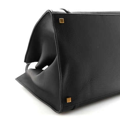 Celine Supple Calfskin Medium Phantom Luggage Black 8 of 9