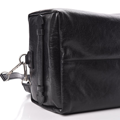 Gucci Fluffy Calfskin Morpheus Convertible Backpack Black 8 of 9