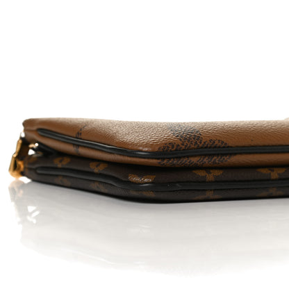 Louis Vuitton Reverse Monogram Giant Double Zip Pochette 8 of 12