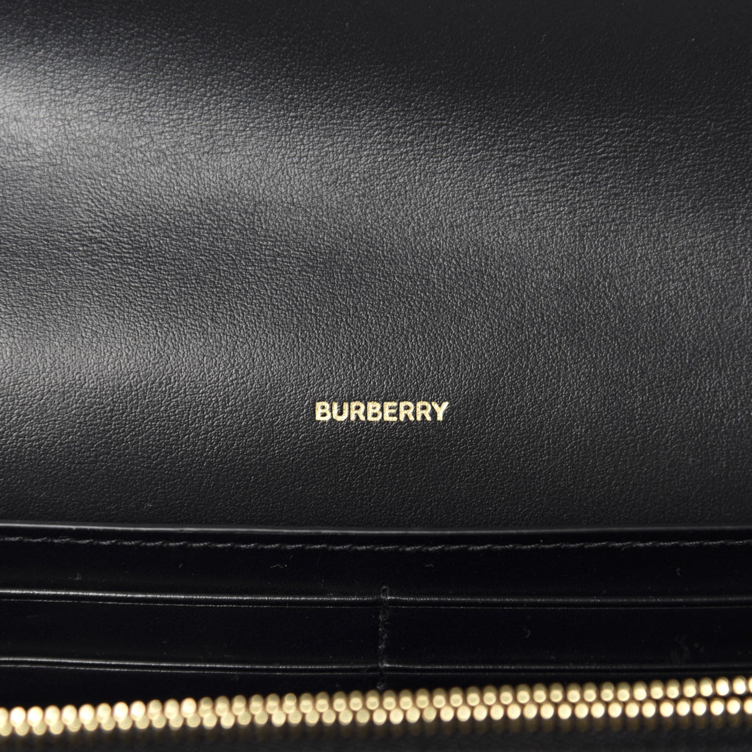 Burberry Lambskin Quilted Wallet With Detachable Strap Black 8 of 10