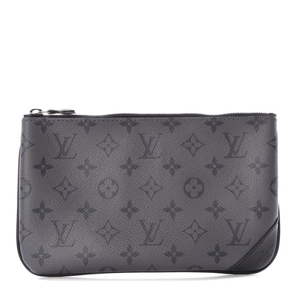 Louis Vuitton Reverse Monogram Eclipse Trio Messenger Small Pochette 1 of 6