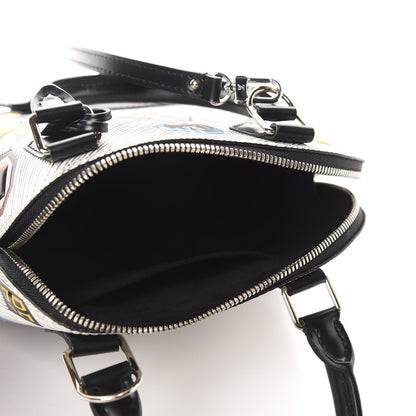 Louis Vuitton Epi Azteque Alma BB White 5 of 9