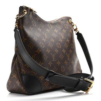 Louis Vuitton Monogram Odeon MM Black 3 of 8