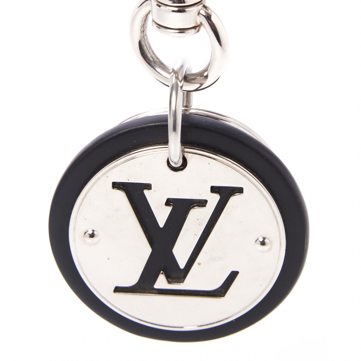 Louis Vuitton LV Cut Circle Key Holder Silver 2 of 4