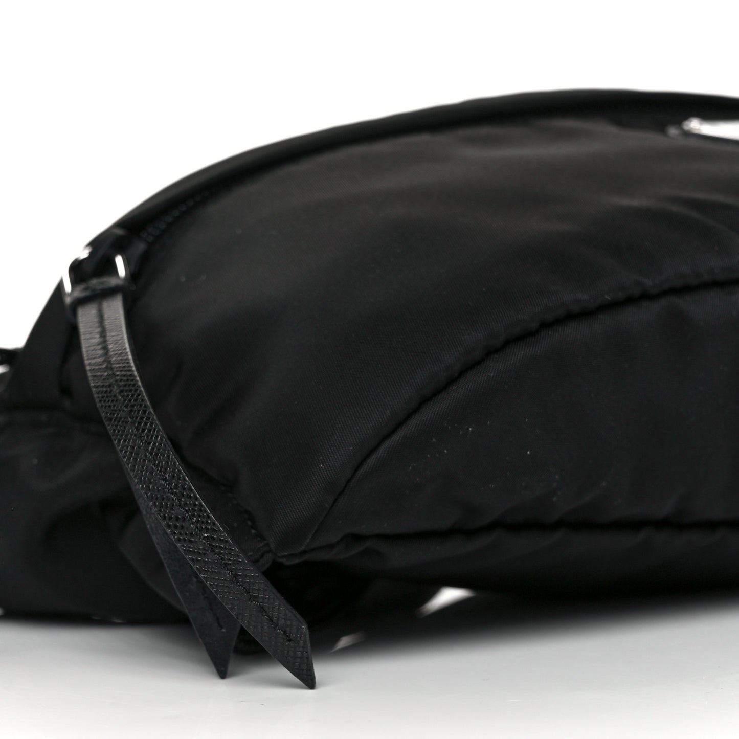 Tessuto Nylon Montagna Belt Bag Black