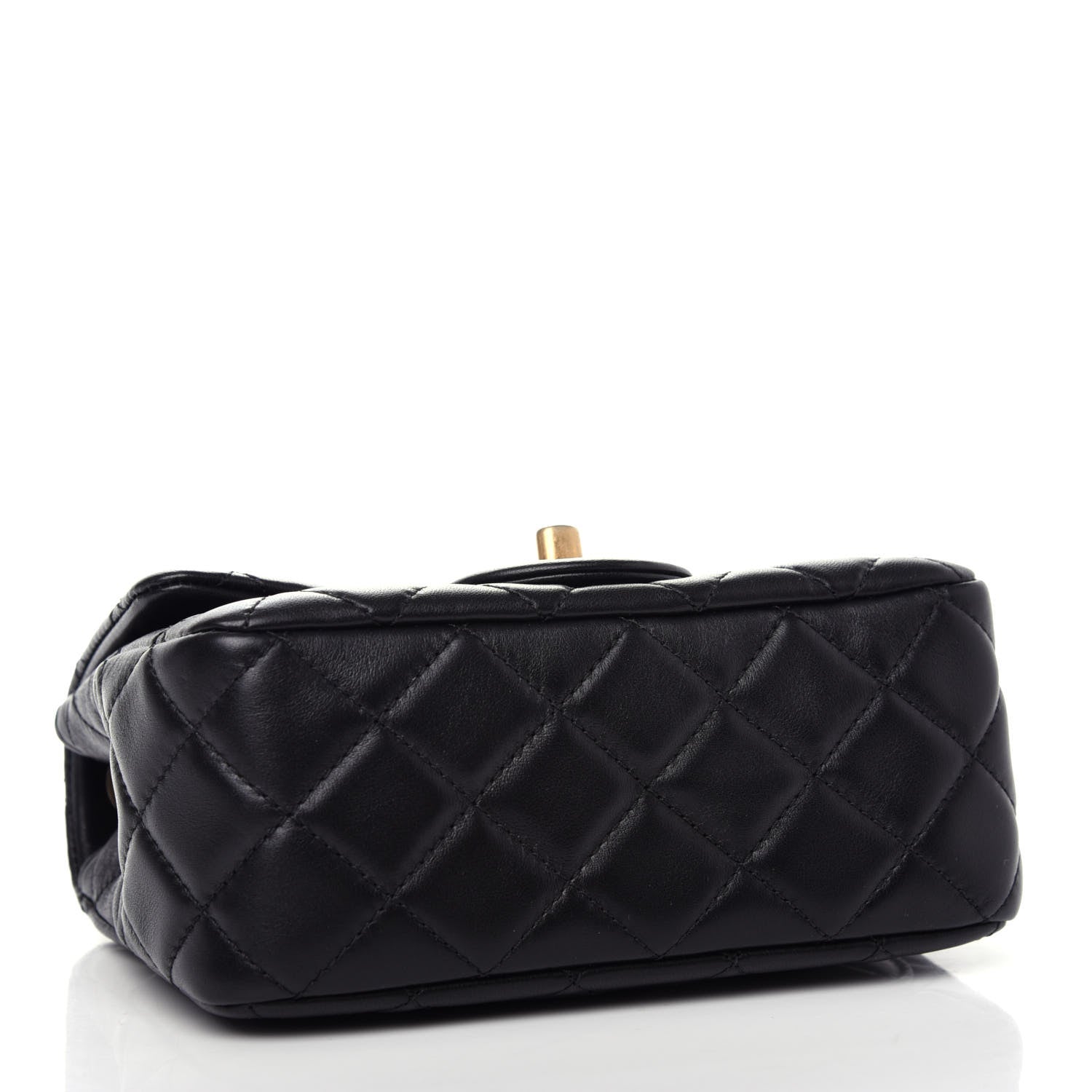 Chanel Lambskin Quilted Mini Pearl Crush Flap Black 4 of 11