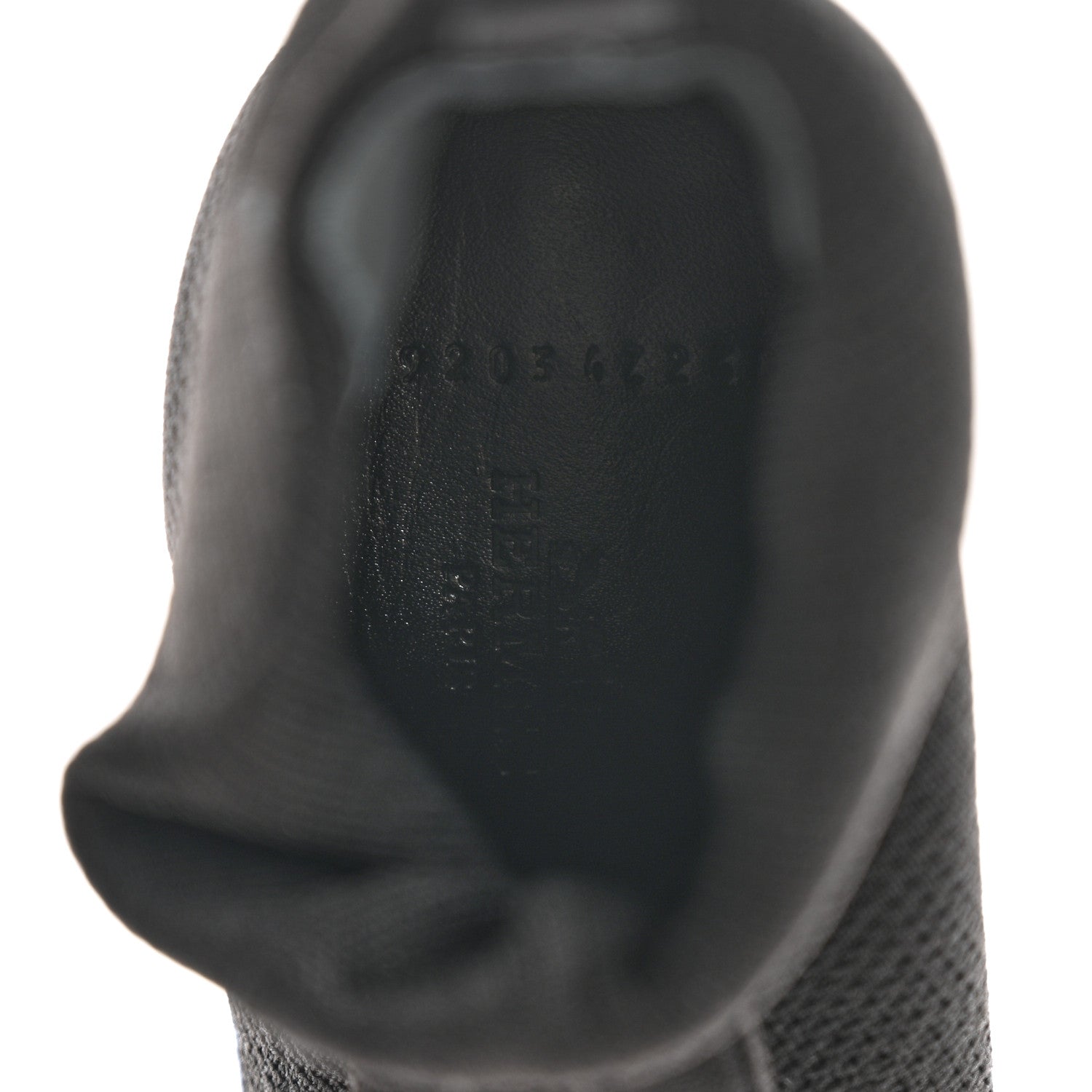 Hermes Knit Calfskin Volver 60 Ankle Boots 37.5 Black 7 of 8