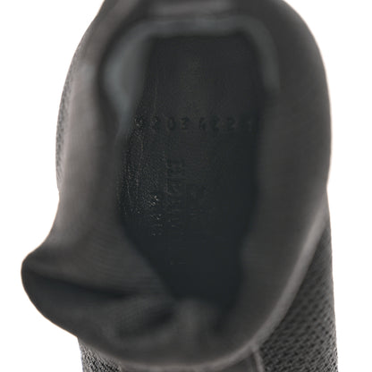 Hermes Knit Calfskin Volver 60 Ankle Boots 37.5 Black 7 of 8