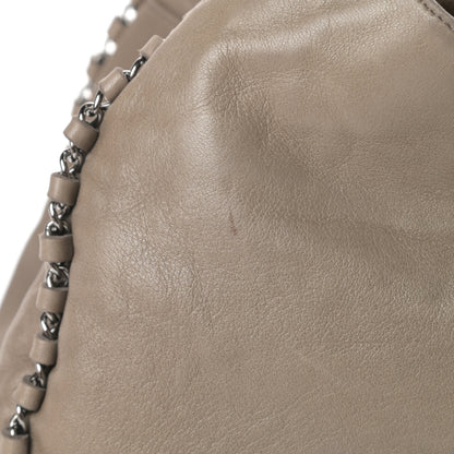 Chanel Lambskin Chain Hobo Grey 9 of 16