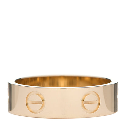 Cartier 18K Yellow Gold 5.5mm LOVE Ring 55 7.25 3 of 5