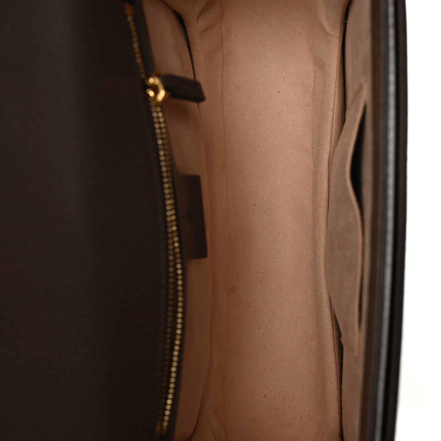 GG Supreme Monogram Web Small Ophidia Flap Messenger Bag Brown