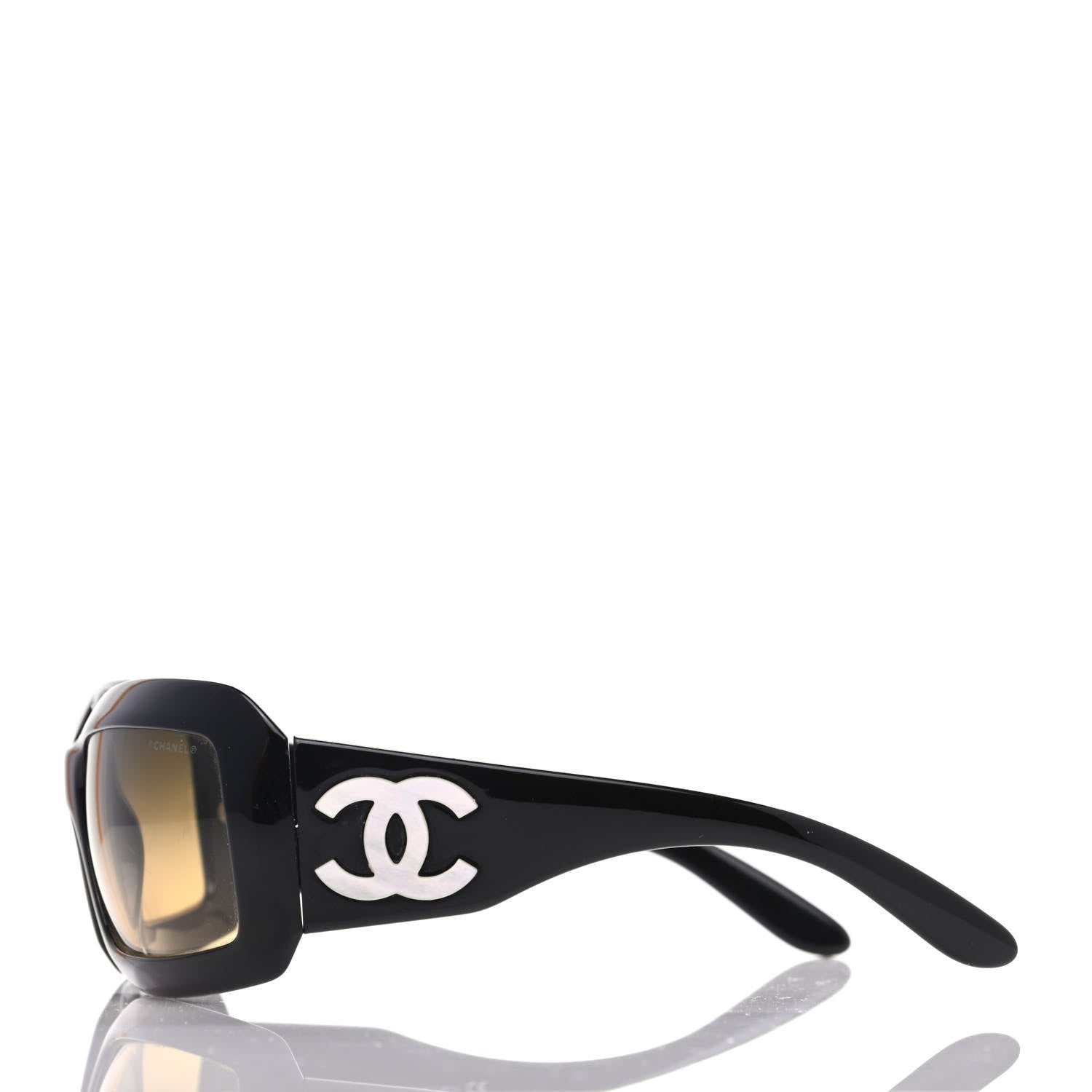 Chanel Mother of Pearl CC Sunglasses 5076-H Black 3 of 7