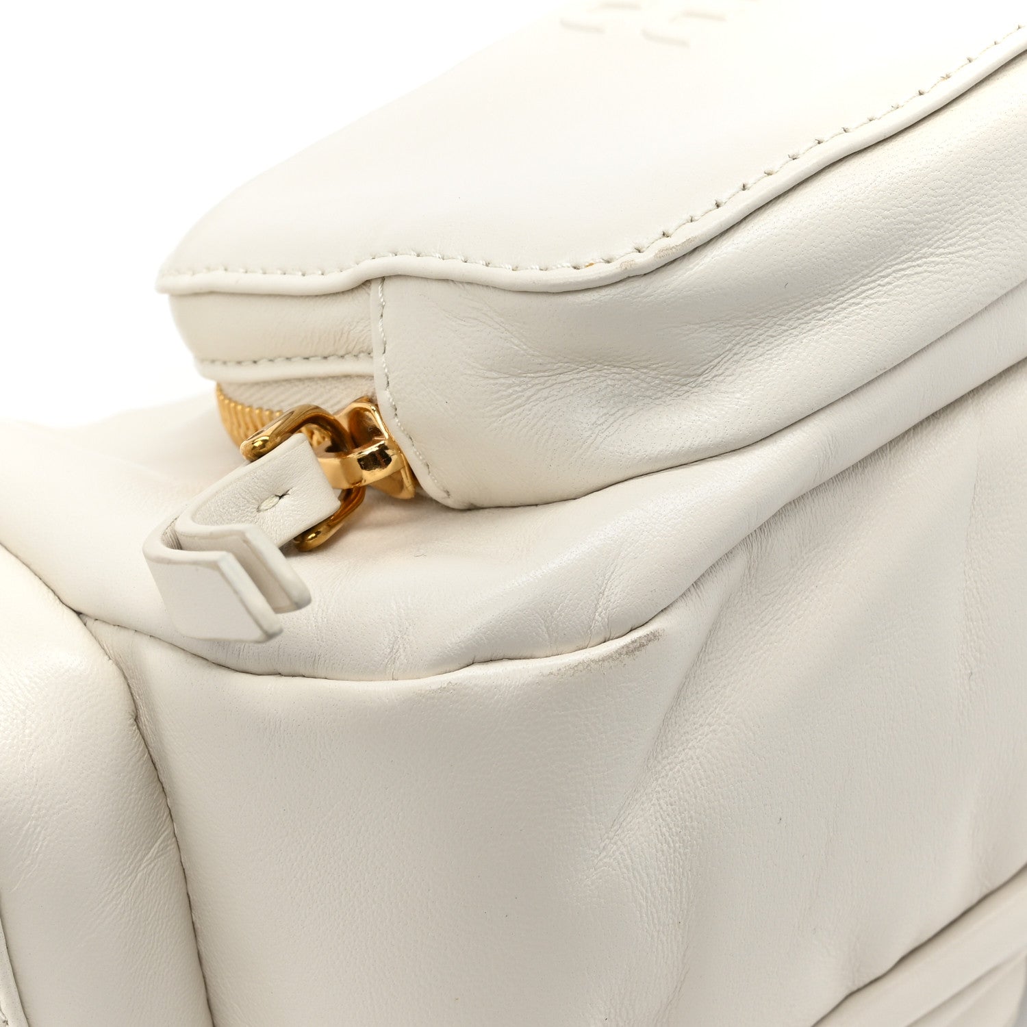 Miu Miu Nappa Multi Pocket Bag White 1683080 – FASHIONPHILE