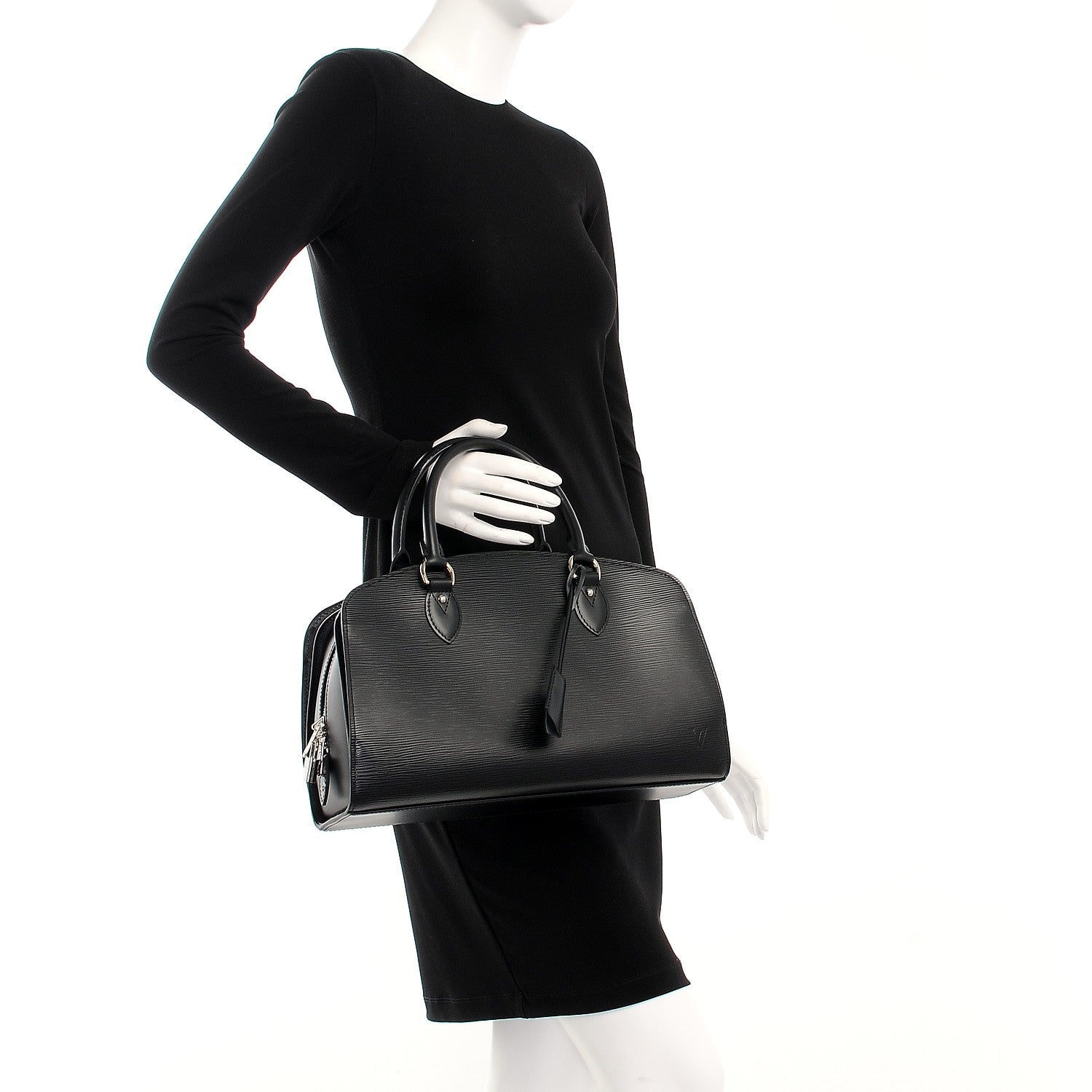 Louis Vuitton Epi Pont-Neuf PM Black 2 of 6