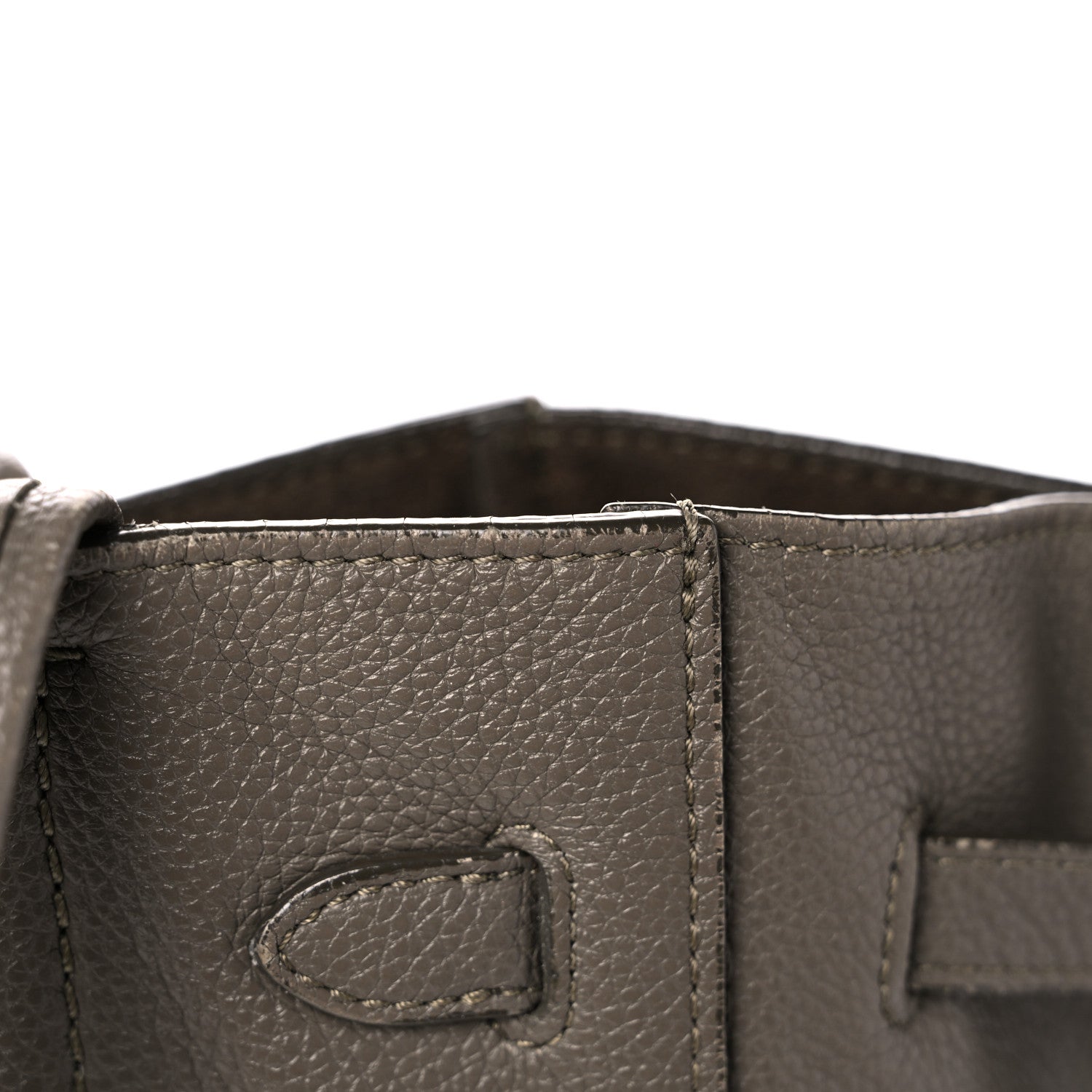 Celine Soft Grained Calfskin Small Belt Cabas Phantom Taupe 24 of 27