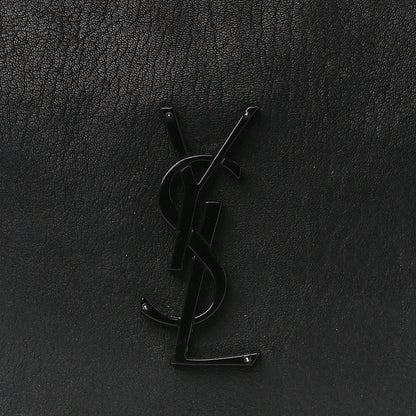Saint Laurent Lambskin Monogram Lou Camera Bag Black 8 of 12