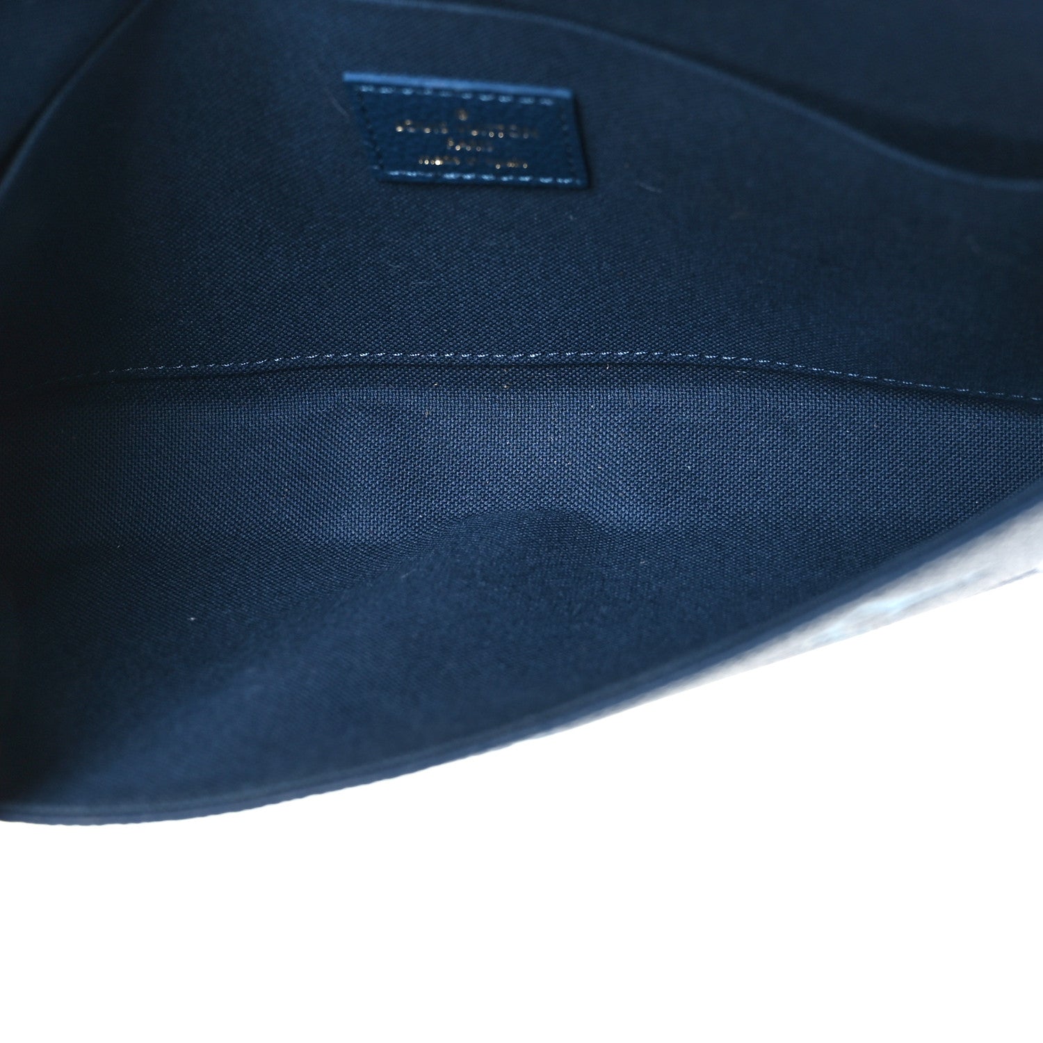 Louis Vuitton Empreinte Monogram Giant Felicie Pochette Chain Wallet Gradient Blue 5 of 8