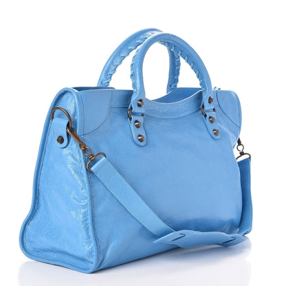 Balenciaga Agneau Classic Hardware City Bleu Azur Clair 3 of 9