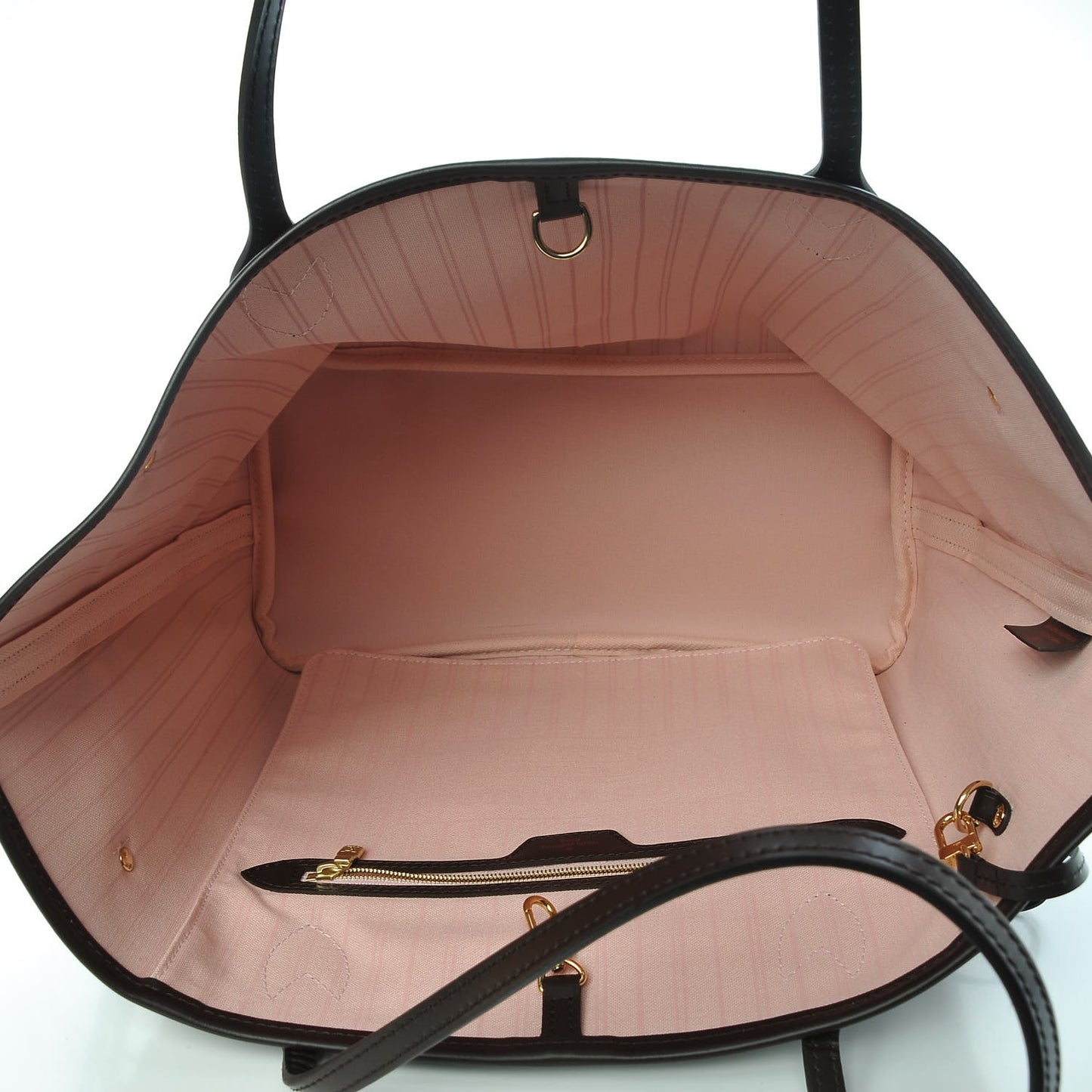 Damier Ebene Neo Neverfull MM Rose Ballerine