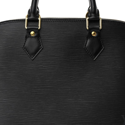 Louis Vuitton LOUIS VUITTON Epi Alma PM Black 7 of 9