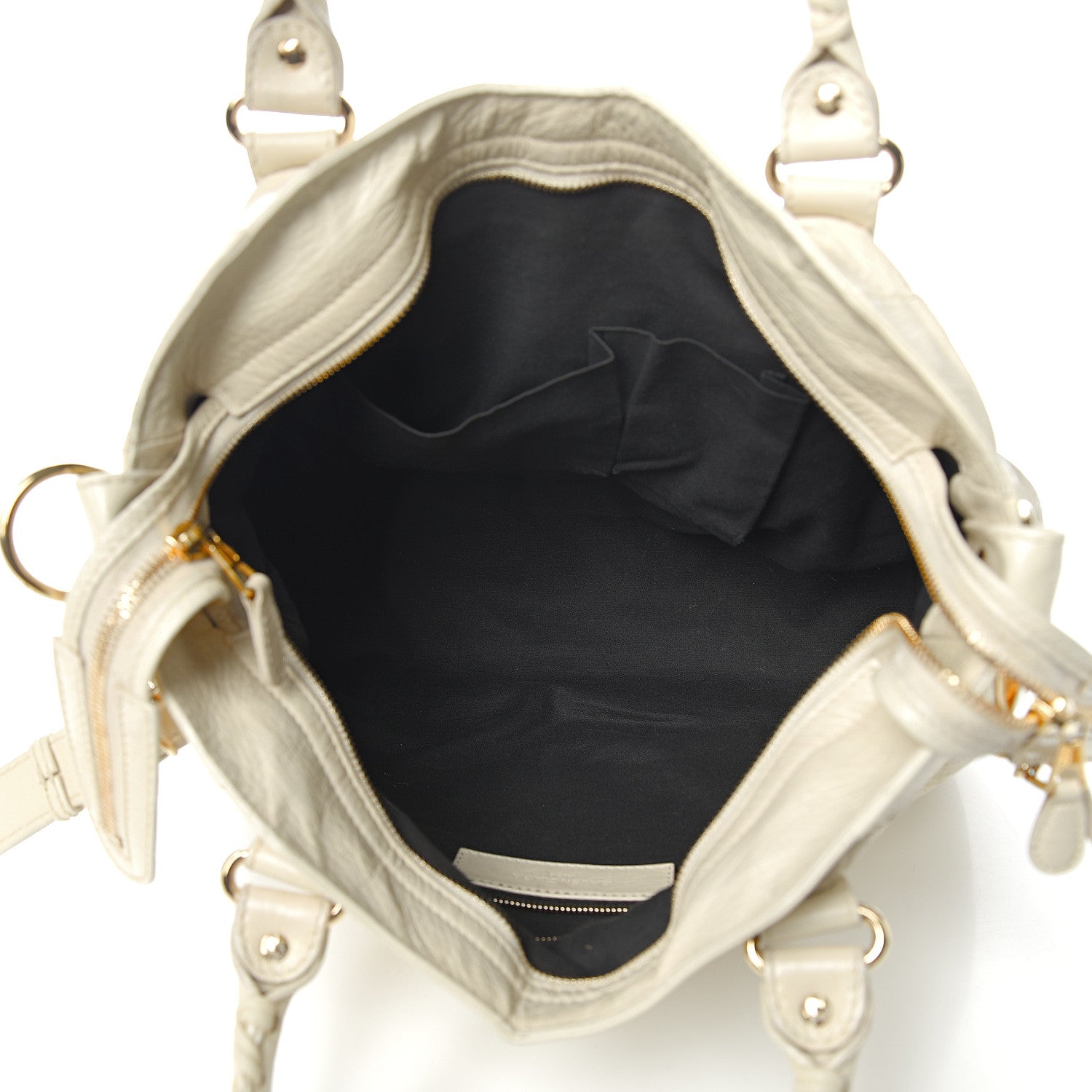 Balenciaga Agneau Giant 12 Gold Hardware Velo Blanc Creme Light Craie 4 of 9
