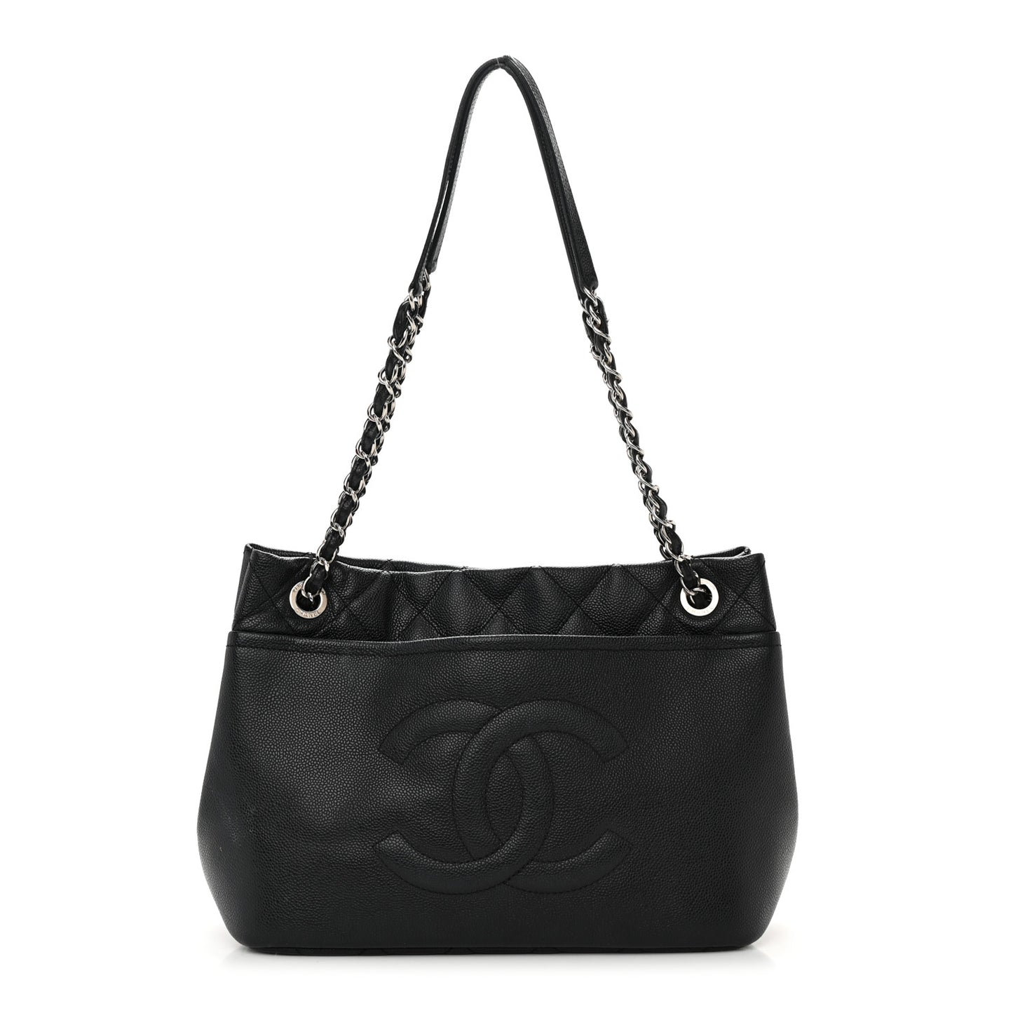 Caviar Timeless CC Soft Tote Black
