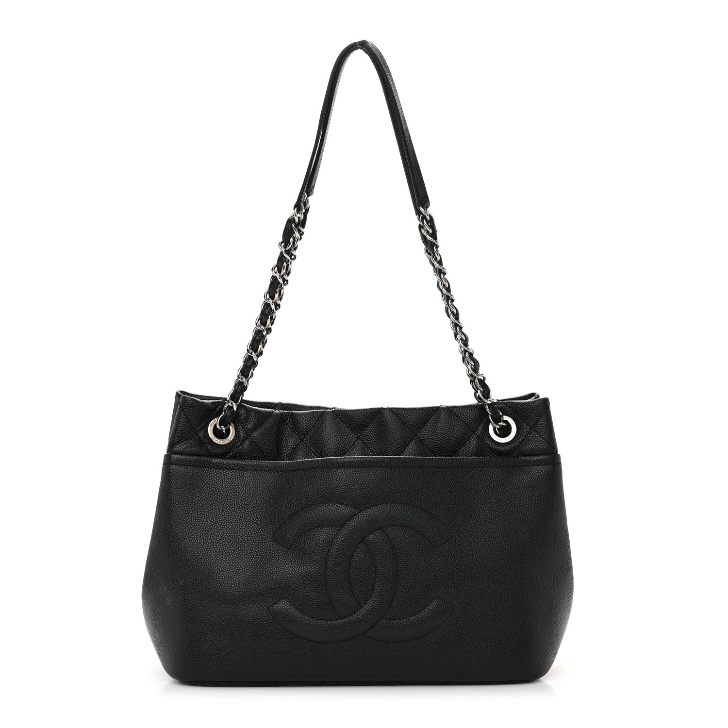 Chanel Caviar Timeless CC Soft Tote Black 1 of 23