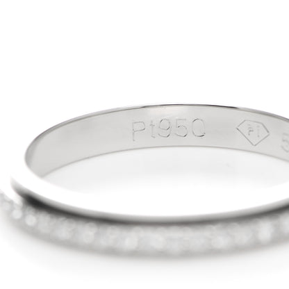 Piaget Platinum Diamond Possession Wedding Band Ring 52 6 4 of 7