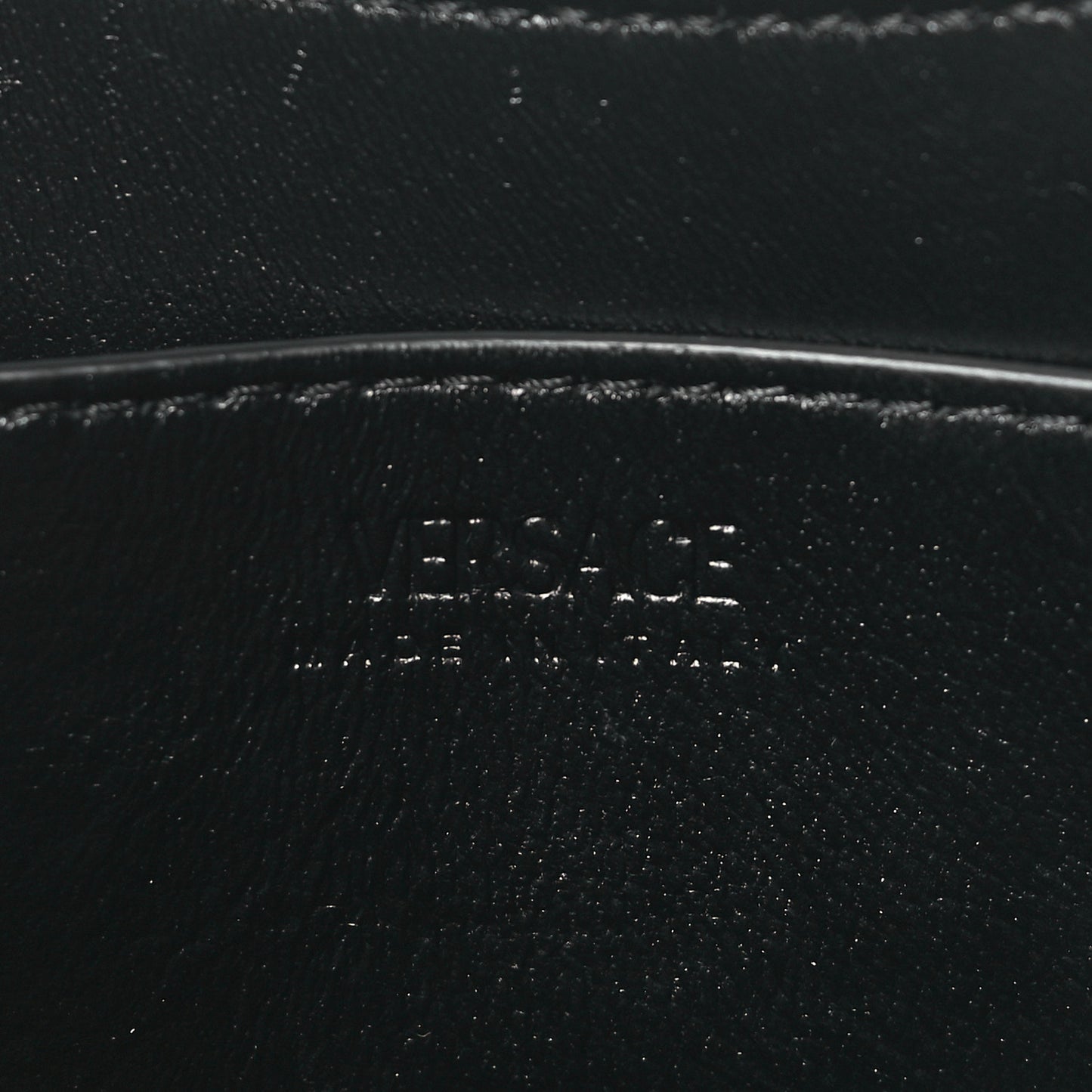 Calfskin Small Greca Goddess Hobo Black