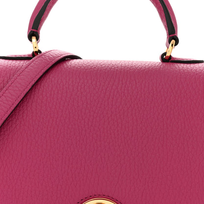 Moynat Taurillon Blush Rejane BB Fuchsia 7 of 9