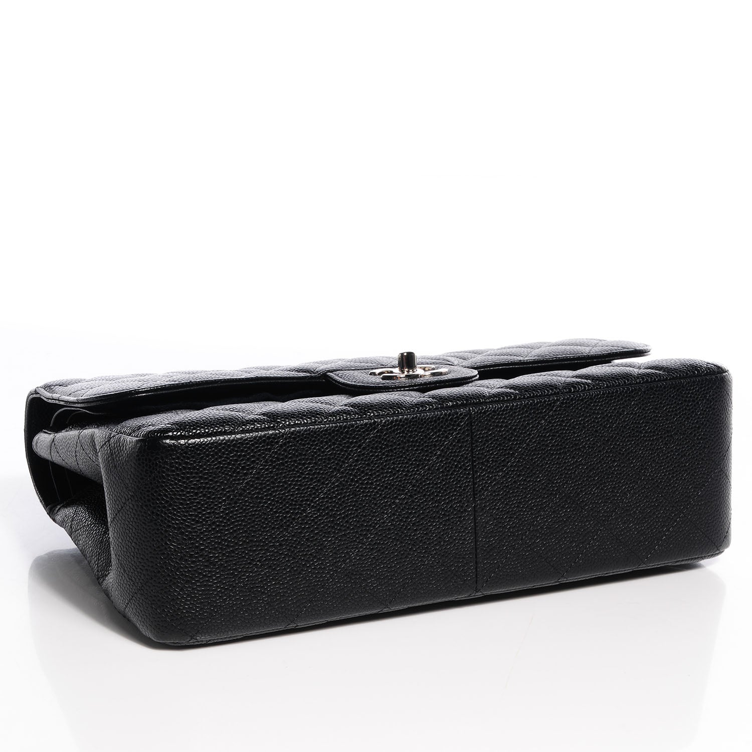 Chanel Caviar Quilted Jumbo Double Flap Black 4 of 9